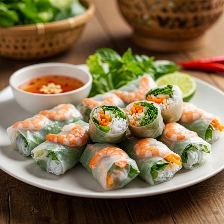 Rollitos de Primavera Vietnamitas: Frescura y Sabor en Cada Bocado