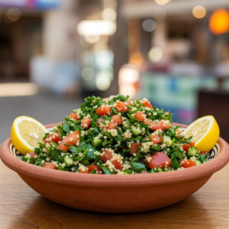 Tabule Libanés: Una Explosión de Frescura y Sabor Mediterráneo
