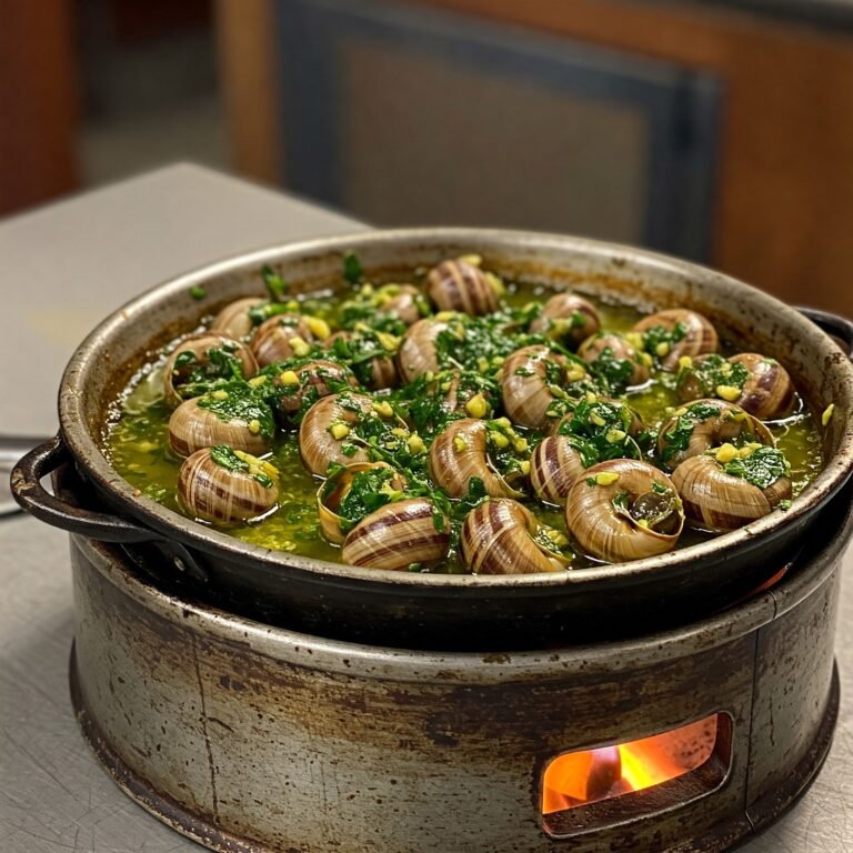 Caracoles a la Llauna: Un manjar crujiente con sabor a brasa