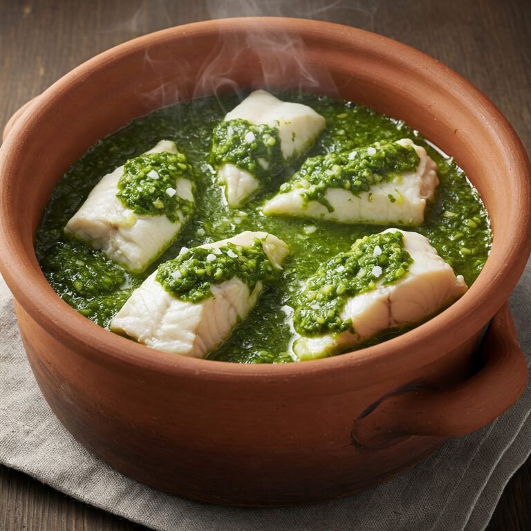 Cocochas en Salsa Verde: Un Tesoro del Mar con Sabor a Tradición