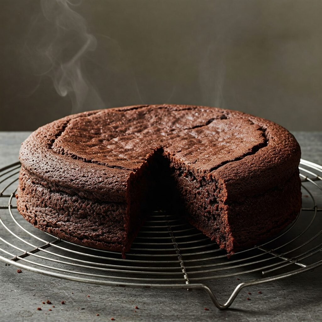 Receta de Torta Tenerina recién hecha