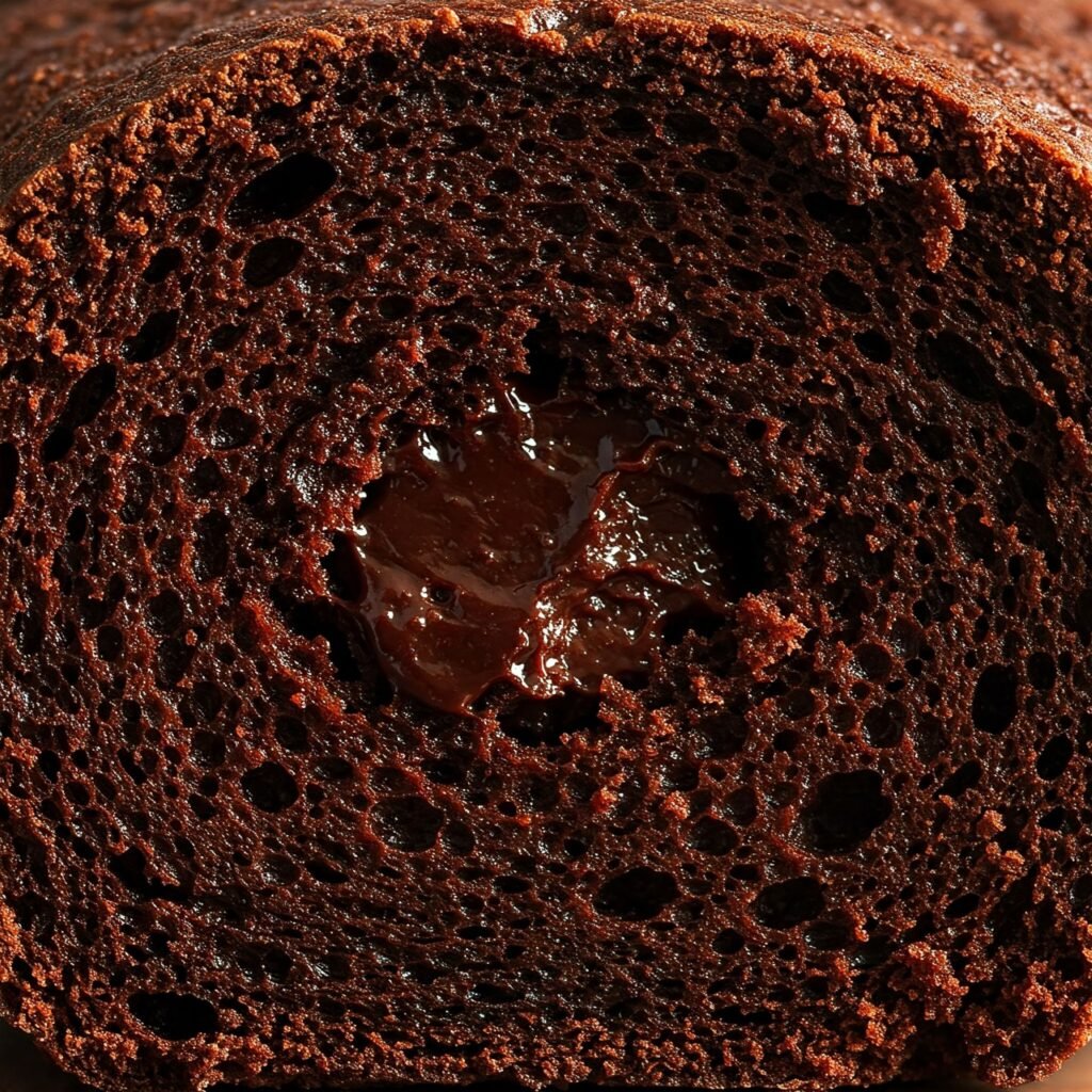 Torta Tenerina chocolate derretido en su interior
