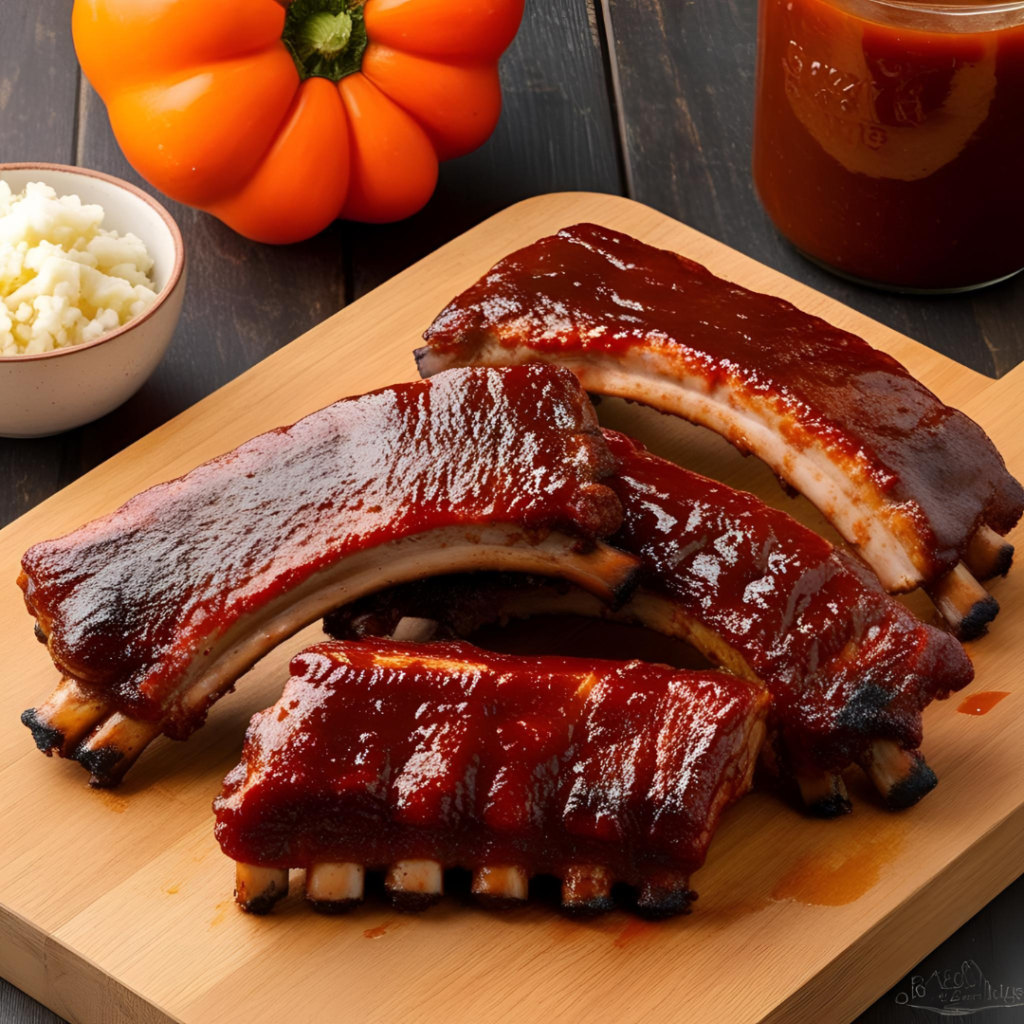 Costillas North Carolina con un Glaseado Irresistible