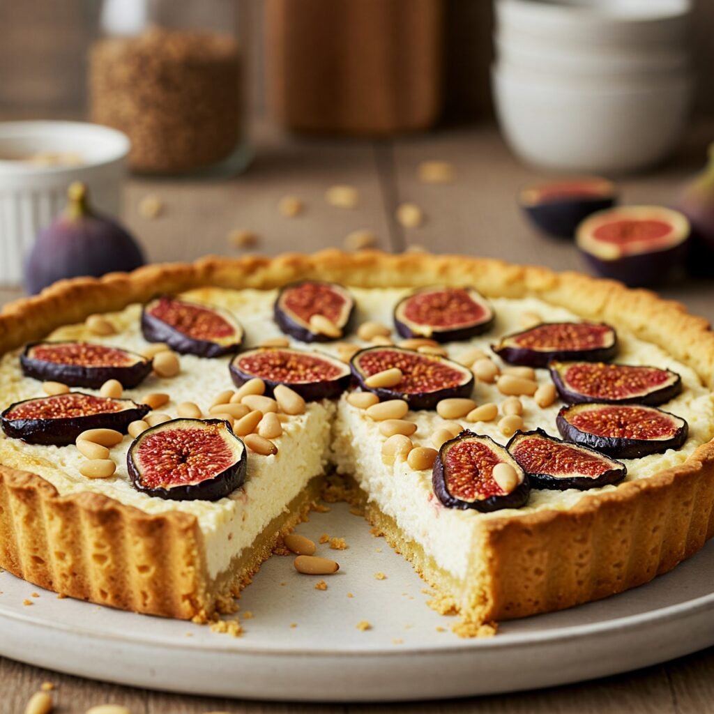 Presentación de Tarta de Ricotta